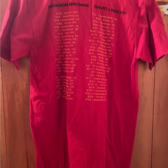 Vintage Jackson Browne Love is Strange Concert Tee size small - Picture 4 of 4